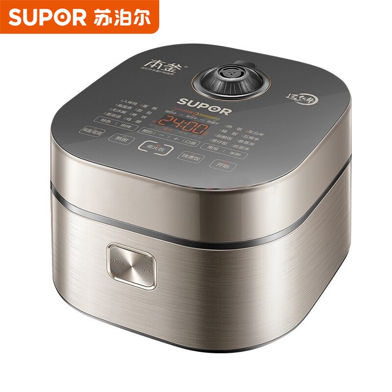 蘇泊爾（SUPOR） 電飯煲 遠紅外加熱IH本釜內膽 電飯鍋4L智能預約家用煮飯鍋 一鍵柴火飯 SF40HC81