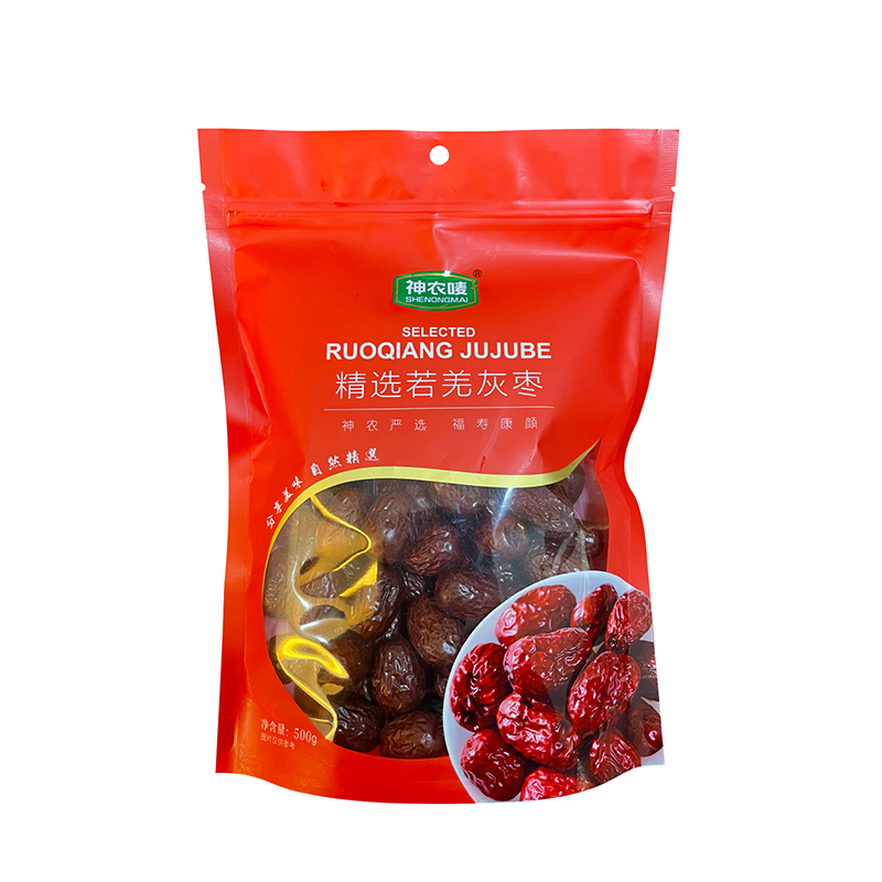 神農嘜精選若羌灰棗500g/袋紅棗
